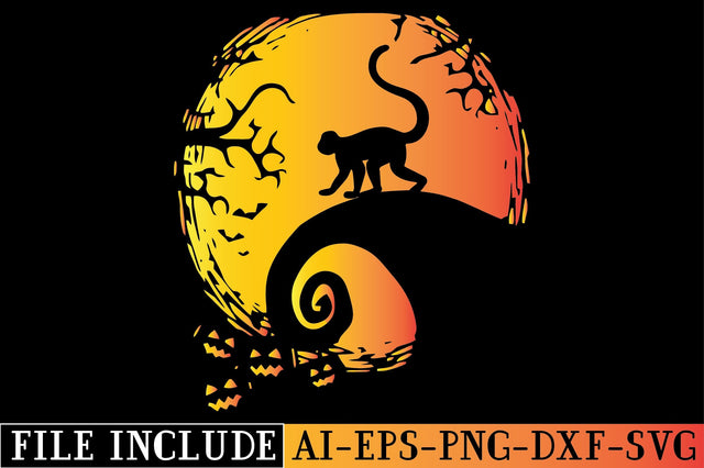 Monkey Cut File SVG Creativeart88 