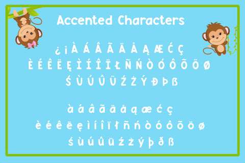 Monkey Mayhem - A fun and playful font Font Stacy's Digital Designs