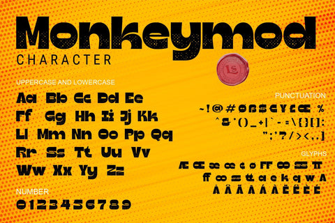 Monkeymod Font letterstockstd 