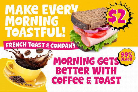 Mono Polz - Playful Display Font Font Four Lines Std. 