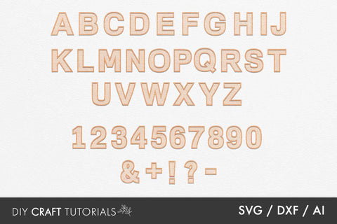 Monogram Alphabet SVG Bundle - Mermaid SVG SVG DIY Craft Tutorials 