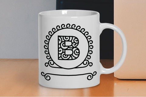 Monogram Alphabet SVG VectorSVGdesign 