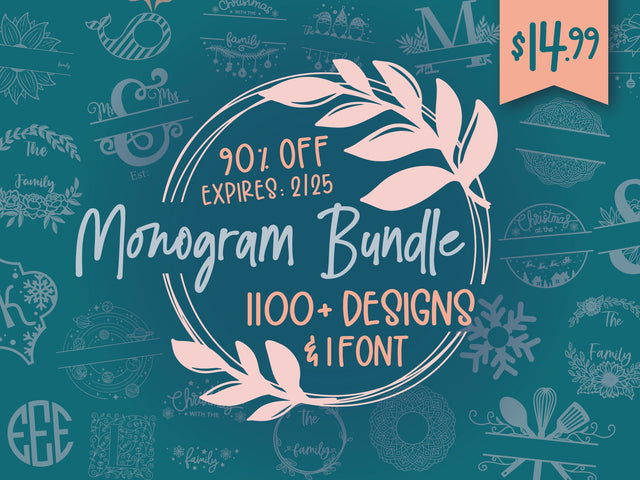 Monogram Bundle Bundle So Fontsy Design Shop 