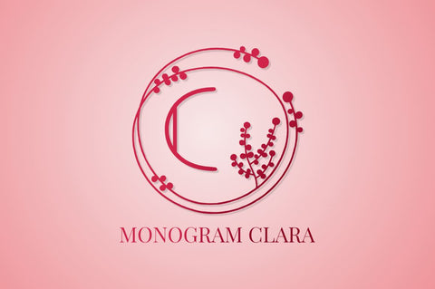 Monogram Clara Font Masyafi Studio 