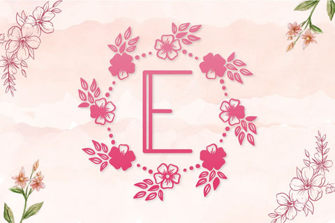 Monogram Diana Font Masyafi Studio 