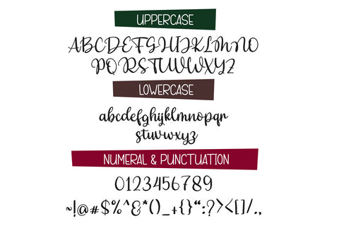 Monogram Font letterbeary 