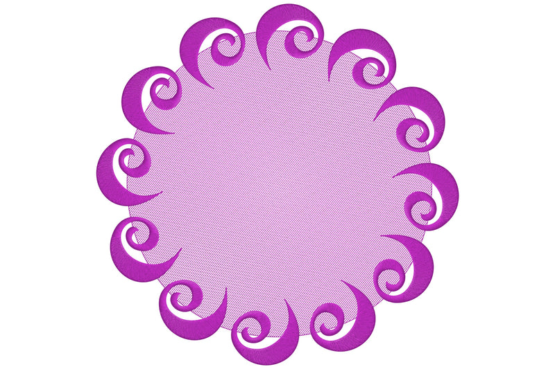 Monogram frame machine embroidery Embroidery/Applique DESIGNS embroidery-workshop 