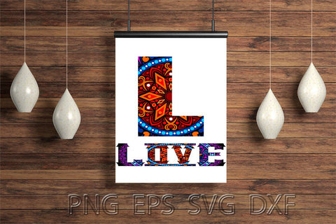 Monogram Illustration SVG Ethnic Touch 