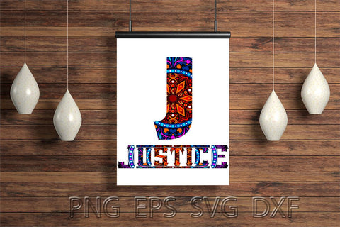Monogram Illustration SVG Ethnic Touch 