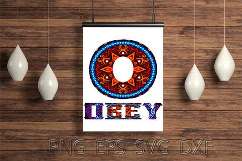 Monogram Illustration SVG Ethnic Touch 