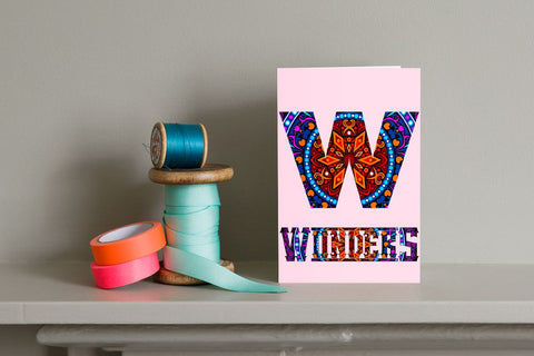 Monogram Illustration SVG Ethnic Touch 