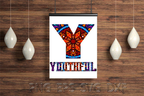 Monogram Illustration SVG Ethnic Touch 