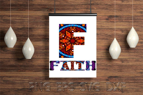 Monogram Illustration SVG Ethnic Touch 