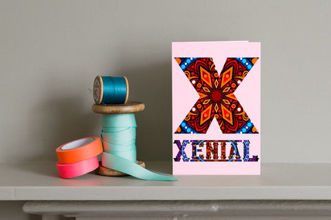 Monogram Illustration SVG Ethnic Touch 