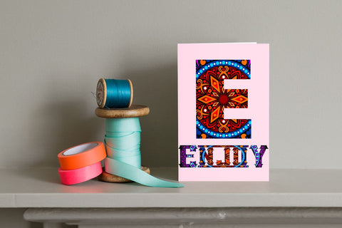 Monogram Illustration SVG Ethnic Touch 