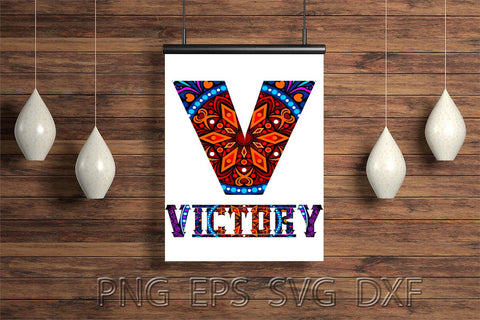 Monogram Illustration SVG Ethnic Touch 