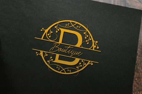 Monogram Laura Font LetterdayStudio 