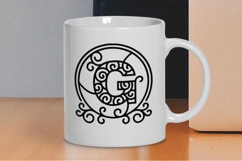 Monogram Letter G SVG VectorSVGdesign 