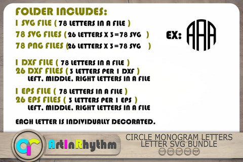 Monogram Letters Svg, Monogram Svg, Alphabet Svg SVG Artinrhythm shop 