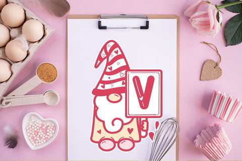 Monogram Lovers Gnome Font Dm Letter Studio 