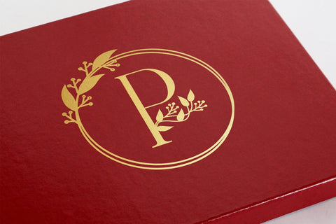 Monogram Rosa SVG Dm Letter Studio 