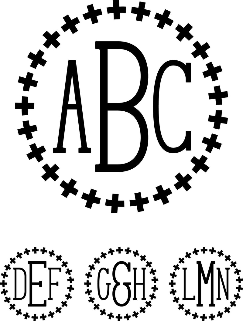 Monogram Serif - Plus Font Font Rivka’s Renditions 