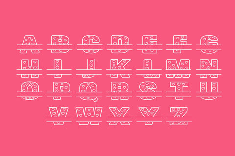 Monogram Simple Font LetterdayStudio 