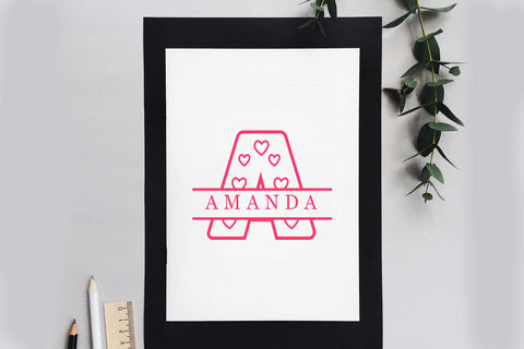 Monogram Simple Font LetterdayStudio 