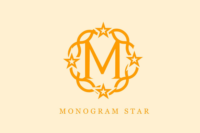 Monogram Star Font LetterdayStudio 