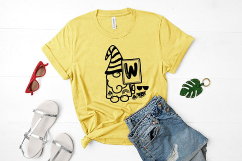 Monogram Summer Gnome Font Dm Letter Studio 