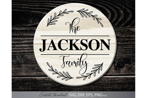 Monogram SVG Bundle, Family Monogram SVG, Last Name Monogram Frame, Family Monogram SVG SVG March Design Studio 