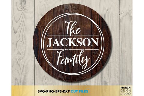 Monogram SVG Bundle, Family Monogram SVG, Last Name Monogram Frame, Family Monogram SVG SVG March Design Studio 