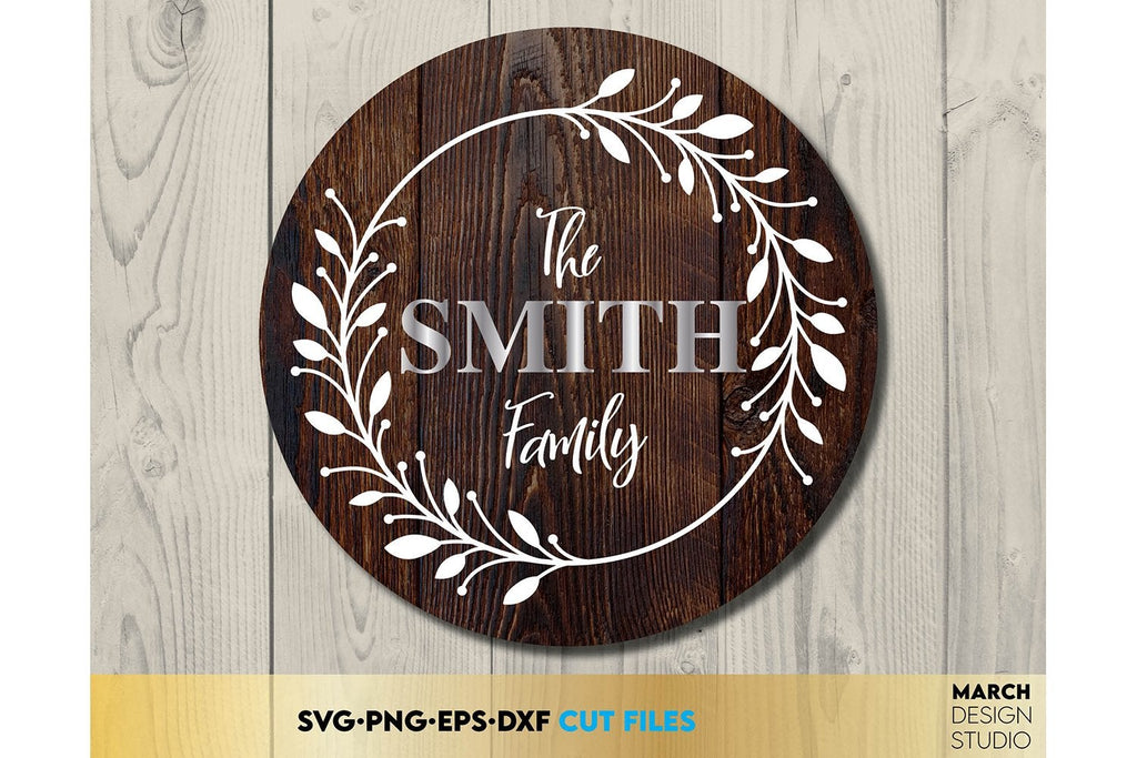 Monogram SVG Bundle, Family Monogram SVG, Last Name Monogram Frame ...