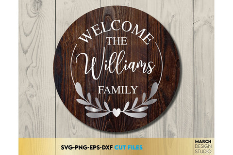 Monogram SVG Bundle, Family Monogram SVG, Last Name Monogram Frame, Family Monogram SVG SVG March Design Studio 