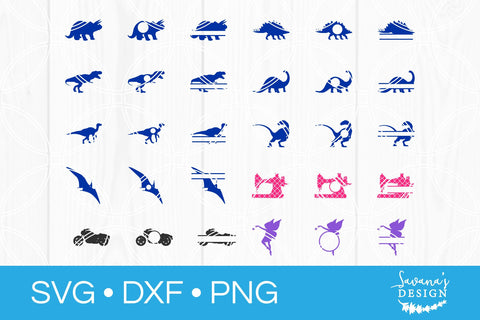 Monogram SVG Cut File Bundle SVG SavanasDesign 