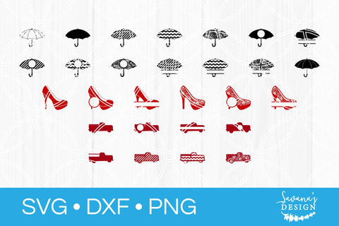 Monogram SVG Cut File Bundle SVG SavanasDesign 