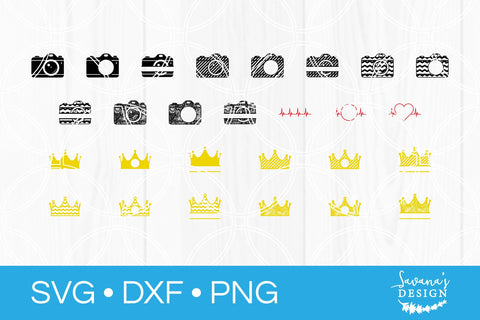 Monogram SVG Cut File Bundle SVG SavanasDesign 