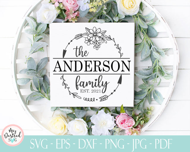 Monogram Svg font, Monogram Svg for Cricut, Family SVG, Alphabet Svg, Alphabet included, Svg files for Cricut, eps, dxf, svg, png cut files SVG MyDesiredSVG 