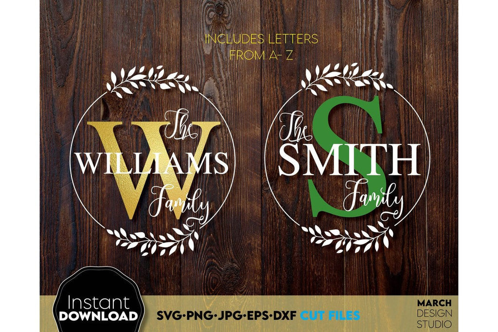 Monogram SVG, Split Monogram SVG, Monogram Letter SVG, Monogram ...