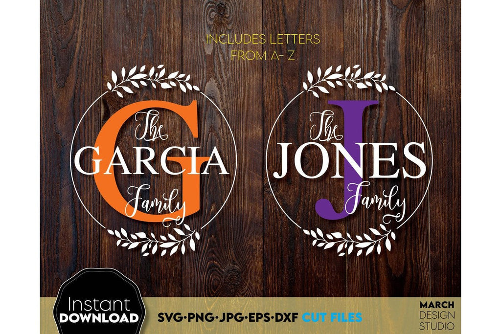 Monogram SVG, Split Monogram SVG, Monogram Letter SVG, Monogram ...