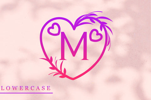 Monogram Sweet Love Font LetterdayStudio 