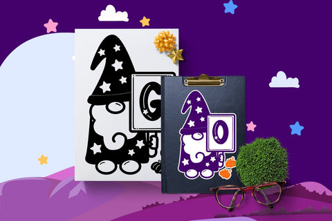 Monogram Witch Gnome Font Dm Letter Studio 
