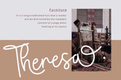 Monokind Script - Monoline Handwritten Font PutraCetol Studio 