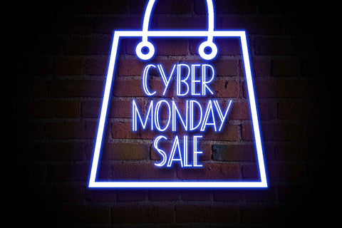 Monoline neon Font LetterdayStudio 