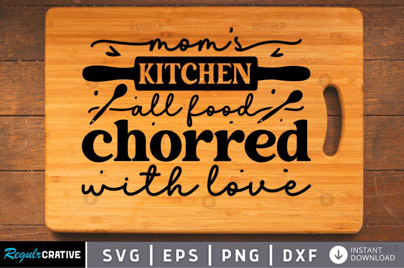 Mons kitchen all food chorred SVG SVG Regulrcrative 