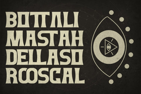 MONSTAR Typeface Font Storytype Studio 