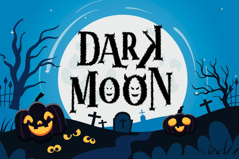 Monster Halloween Font Mozarella 