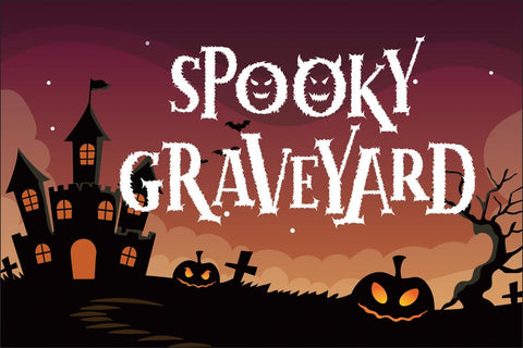 Monster Halloween Font Mozarella 