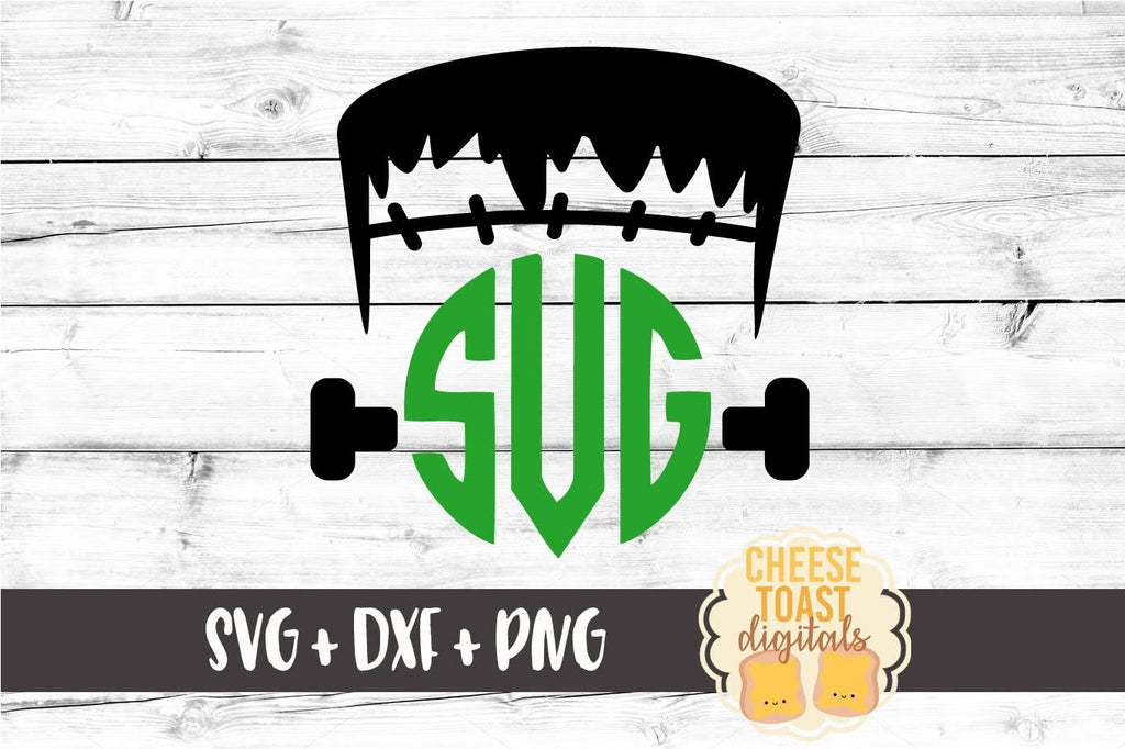 Monster Monogram Monster Monogram Frame - Monogram SVG File - So Fontsy