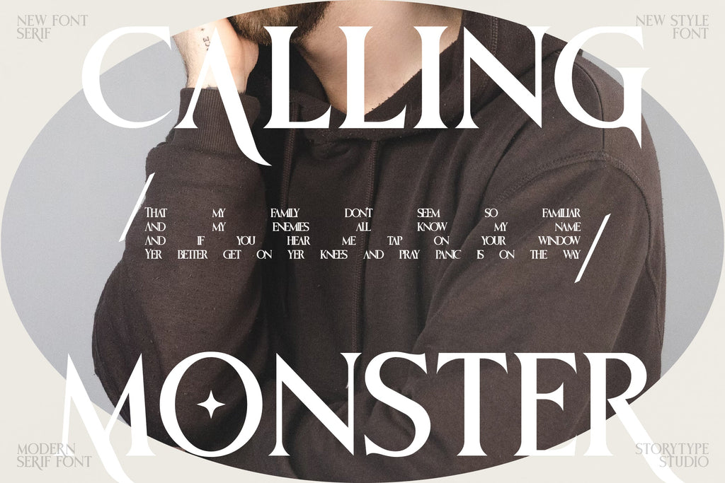 MONSTER OF FANTASY Typeface - So Fontsy